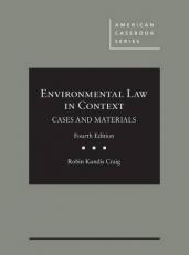 Environmental Law in Context 4th