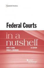 Federal Courts in a Nutshell 5th