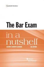 The Bar Exam in a Nutshell 3rd