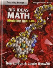 Big Ideas Math: Modeling Real Life - Grade 7 Teaching Edition
