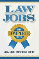 Law Jobs : The Complete Guide 