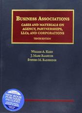 Business Associations, Cases and Materials on Agency, Partnerships, LLCs, and Corporations - with Access 10th