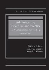 Administrative Procedure and Practice : A Contemporary Approach with Access 6th