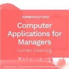 Computer Applications for Managers: Waymaker (Expires w/ Course) 
