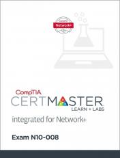 Comptia Integrated Certmaster Learn + Labs For Network+ (n10-008) - Stud 21st