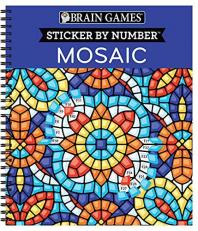 Brain Games  Sticker by Number : Mosaic 