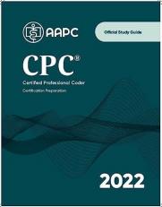 Certified Professional Coder Study Guide 22nd