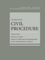 Learning Civil Procedure with Access 3rd