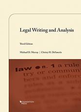 Legal Writing and Analysis 3rd