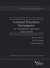 Criminal Procedure : Investigative, a Contemporary Approach 3rd