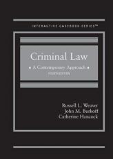 Criminal Law : A Contemporary Approach with Access 4th