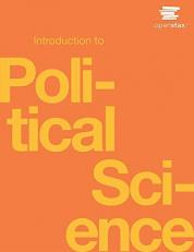 Introduction to Political Science by OpenStax (Official paperback B&W print version) 