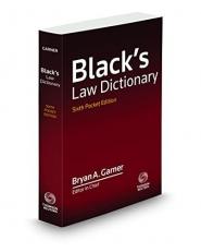 Black's Law Dictionary, Pocket Edition 6th