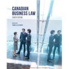 Canadian Business Law 4th