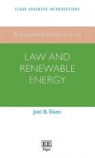 Advanced Introduction to Law and Renewable Energy 