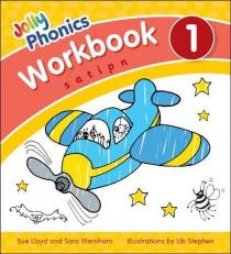 Jolly Phonics Workbook 1: in Precursive Letters (British English edition)
