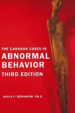 The Lanahan Cases in Abnormal Behavior 3rd