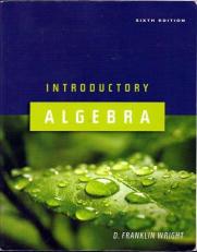 Introductory Algebra 6th ed Text Only Softcover