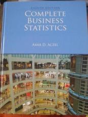 Complete Business Statistics 8th