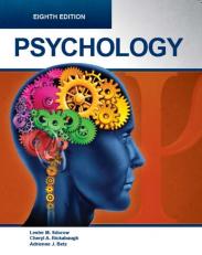 PSYCHOLOGY, Eigth Edition (LLF-B/W) 8th