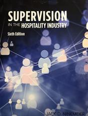 Supervision in the Hospitality Industry with Answer Sheet 6th