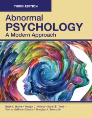 Abnormal Psychology: A Modern Approach 3rd
