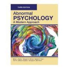 ABNORMAL PSYCHOLOGY, Third Edition (Paperback-B/W)