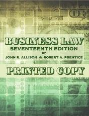 Business Law - 17th Edition : Print Only