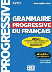 Grammaire progressive du francais - Nouvelle edition: Livre intermediaire (French Edition) with CD 