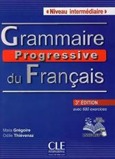 Grammaire Progressive du Francais Niveau Intermediaire (French Edition) with CD 