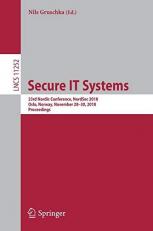 Secure IT Systems : 23rd Nordic Conference, NordSec 2018, Oslo, Norway, November 28-30, 2018, Proceedings