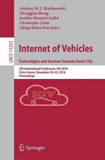 Internet of Vehicles. Technologies and Services Towards Smart City : 5th International Conference, IOV 2018, Paris, France, November 20-22, 2018, Proceedings