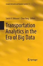 Transportation Analytics in the Era of Big Data 