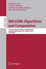 WALCOM: Algorithms and Computation : 13th International Conference, WALCOM 2019, Guwahati, India, February 27 - March 2, 2019, Proceedings