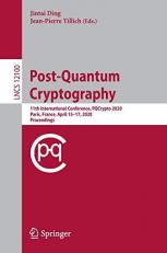 Post-Quantum Cryptography : 11th International Conference, PQCrypto 2020, Paris, France, April 15-17, 2020, Proceedings