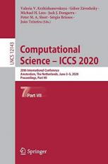 Computational Science - ICCS 2020 : 20th International Conference, Amsterdam, the Netherlands, June 3-5, 2020, Proceedings, Part VII