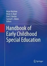 Handbook of Early Childhood Special Education 16th