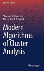 Modern Algorithms of Cluster Analysis 
