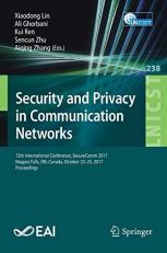 Security and Privacy in Communication Networks : 13th International Conference, SecureComm 2017, Niagara Falls, on, Canada, October 22-25, 2017. Proceedings