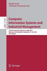 Computer Information Systems and Industrial Management : 17th International Conference, CISIM 2018, Olomouc, Czech Republic, September 27-29, 2018, Proceedings