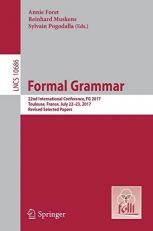 Formal Grammar : 22nd International Conference, FG 2017, Toulouse, France, July 22-23, 2017, Revised Selected Papers