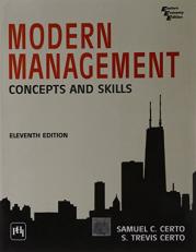 Modern Management: Concepts and Skills (11th Edition)