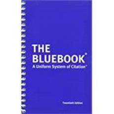 The Bluebook: A Uniform System of Citation 20th