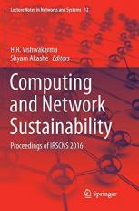 Computing and Network Sustainability : Proceedings of IRSCNS 2016 