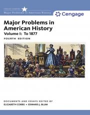 Major Problems in American History, Volume I 4th